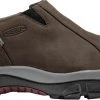 'Keen Outdoor' Men's Brixen Low 200GR WP Slip On - Slate Black / Madder Brown