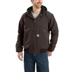 'Carhartt' Men's Full Swing® Armstrong Active Jac - Dark Brown