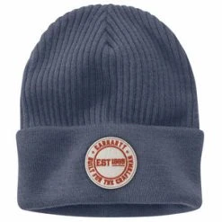 'Carhartt' Knit Cuffed Craftsman Patch Beanie - Folkstone Grey