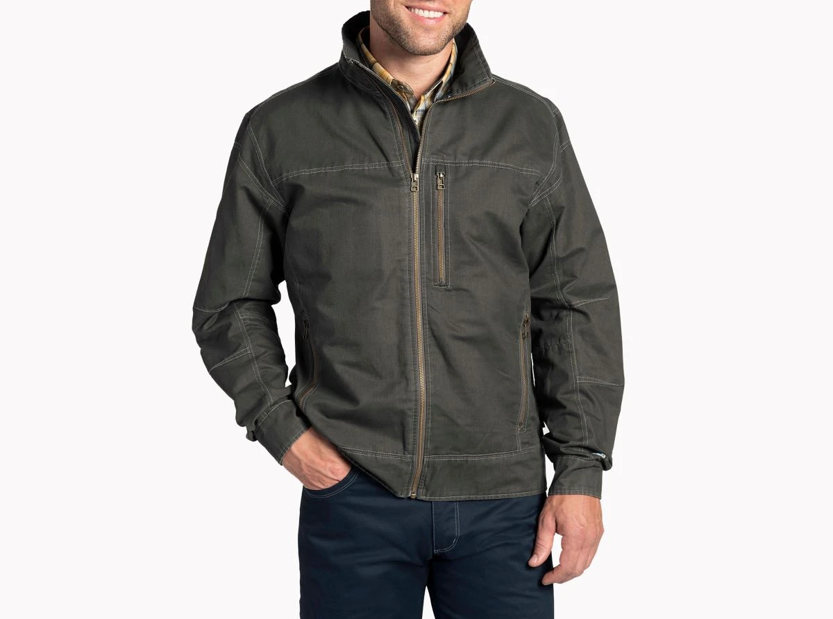 'Kuhl' Men's BURR™ Jacket - Gunmetal