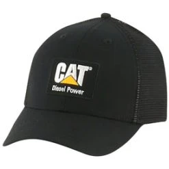 'Caterpillar' Men's Diesel Cap - Black