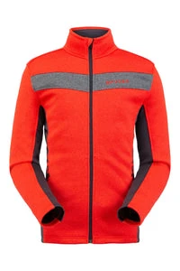 SPYDER ACTIVE SPORTS 'Spyder' Men's Encore Full Zip Fleece - Volcano