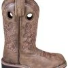 Smoky Mountain Boots 'Smoky Mountain' Children's Canyon Western Square Toe - Vintage Brown
