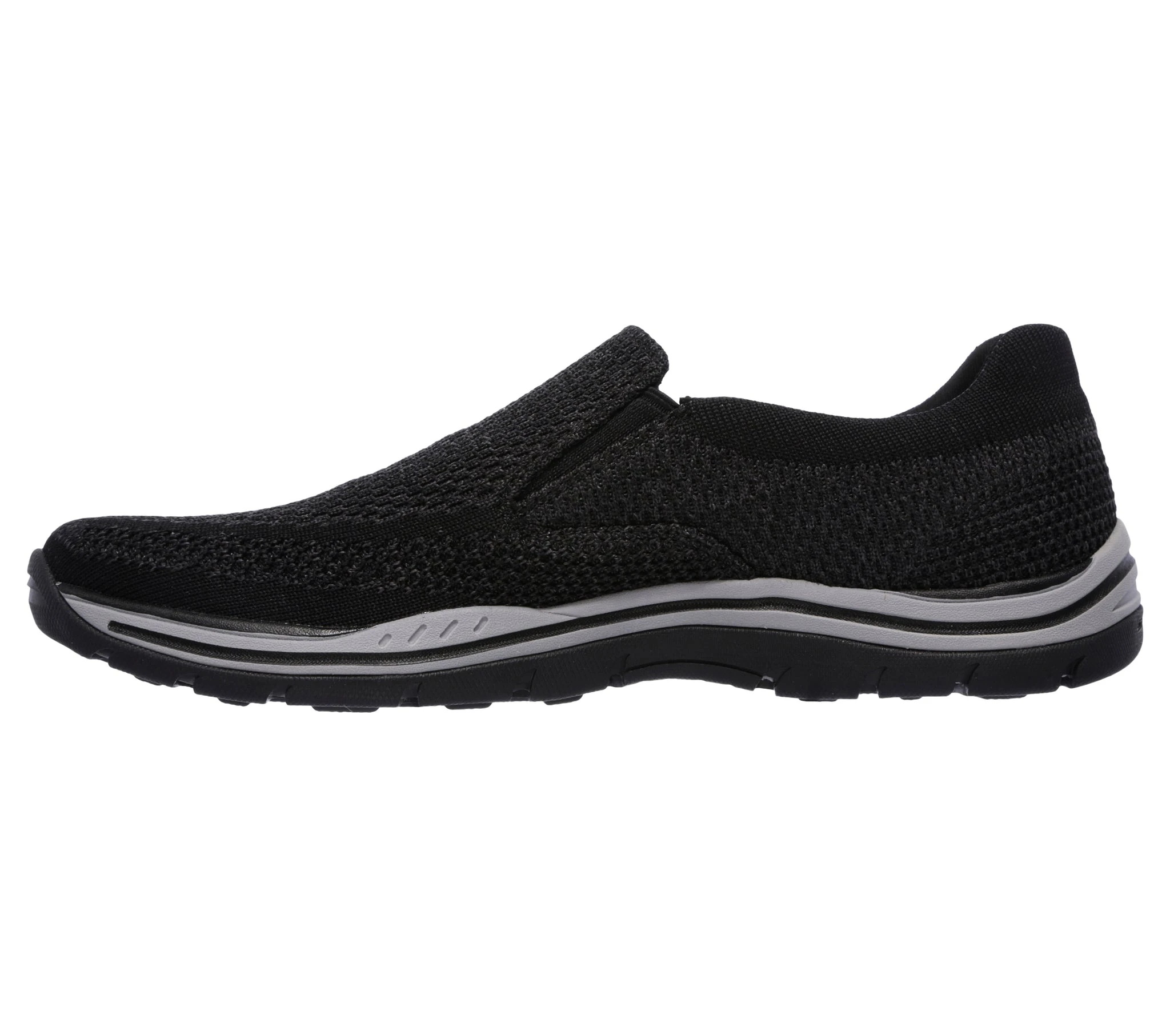 'Skechers' Men's Expected Gomel Slip On - Black - Image 2