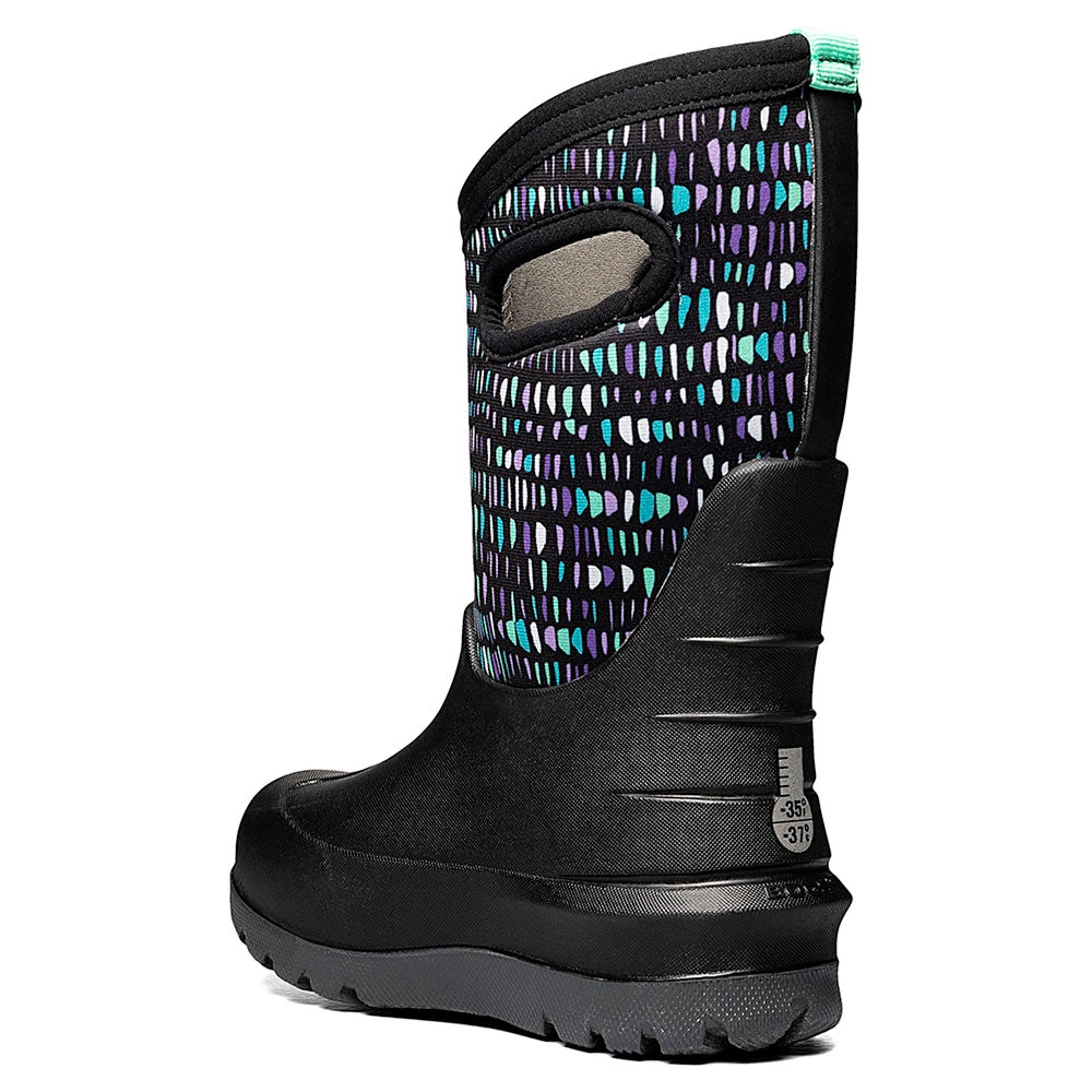 'BOGS' Kids' Neo Classic Twinkle Insulated WP Winter - Black Multi - Image 6