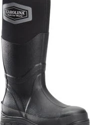 'Carolina' Men's 15" Mud Jumper EH WP Rubber Boot - Black
