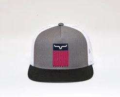 'Kimes Ranch' Cody Trucker Cap - Charcoal