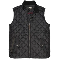 'Dakota Grizzly' Men's Newton Vest - Obsidian