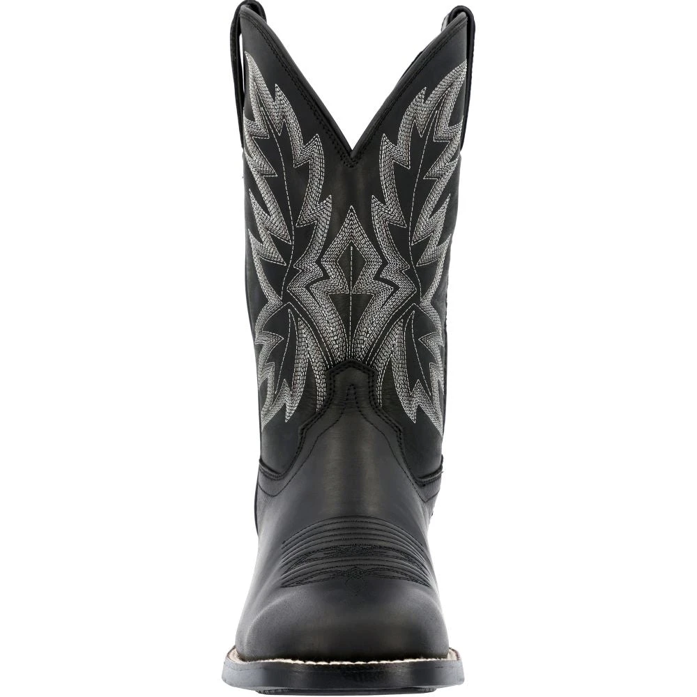 'Durango' Men's 11" Westward Western Square Toe - Black Onyx - Image 4