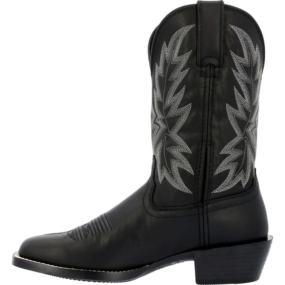 'Durango' Men's 11" Westward Western Square Toe - Black Onyx - Image 7