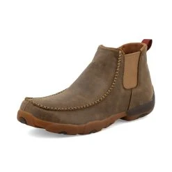 Twisted X Boots 'Twisted X' Men's Slip On Driving Moc - Brown