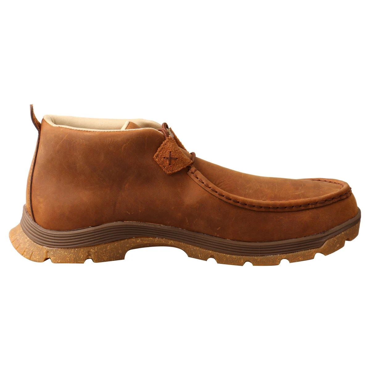 Twisted X Boots 'Twisted X' Men's Chukka Oblique Toe - Oiled Saddle - Image 6