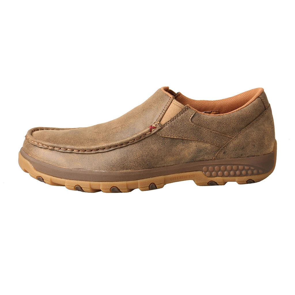 Twisted X Boots 'Twisted X' Men's Cellstretch Slip On Driving Moc - Bomber - Image 6