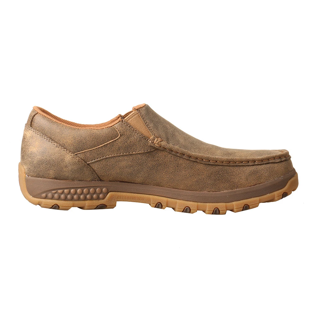 Twisted X Boots 'Twisted X' Men's Cellstretch Slip On Driving Moc - Bomber - Image 5
