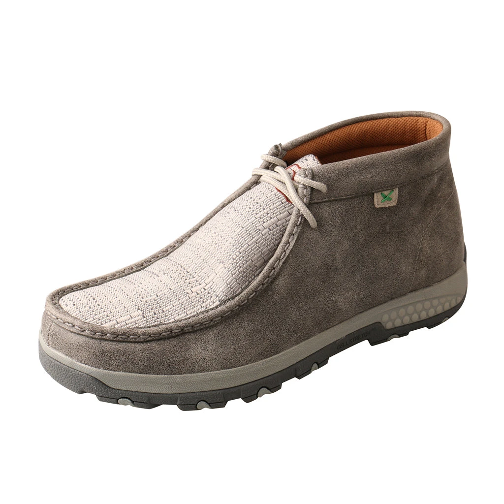 Twisted X Boots 'Twisted X' Men's Cellstretch Chukka Driving Moc - Grey