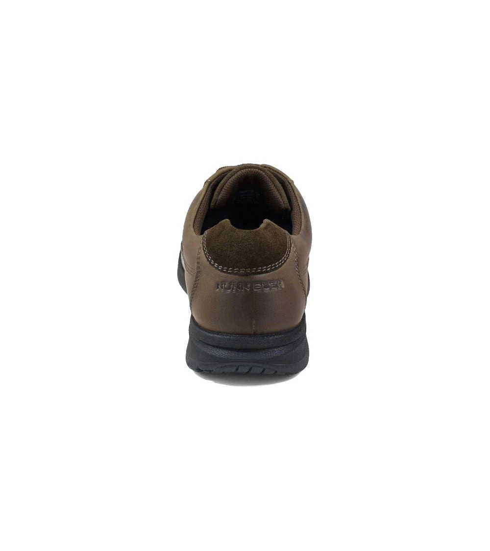 'Nunn Bush' Men's Cam Moc Toe Oxford - Brown Crazy Horse - Image 5