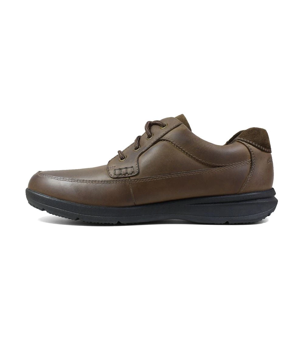 'Nunn Bush' Men's Cam Moc Toe Oxford - Brown Crazy Horse - Image 6