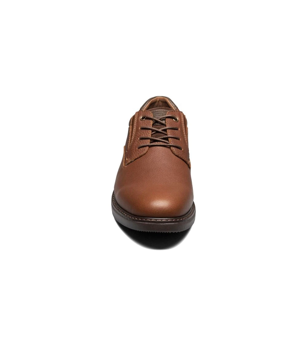 'Nunn Bush' Men's Baybridge Plain Toe Oxford - Brown - Image 4