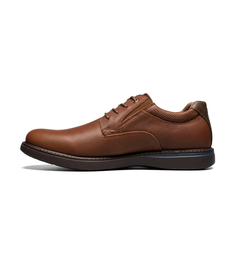 'Nunn Bush' Men's Baybridge Plain Toe Oxford - Brown - Image 6