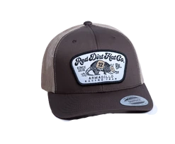 'Red Dirt Hat Company' Dos Armadillo Cap - Brown / Khaki