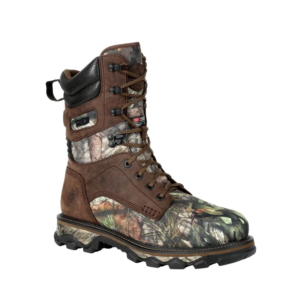 'Rocky' Men's 10" MTN Stalker 1400GR WP Hunting - Mossy Oak Break-Up - Image 6