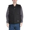 'Berne' Men's Duck Workman's Vest - Black