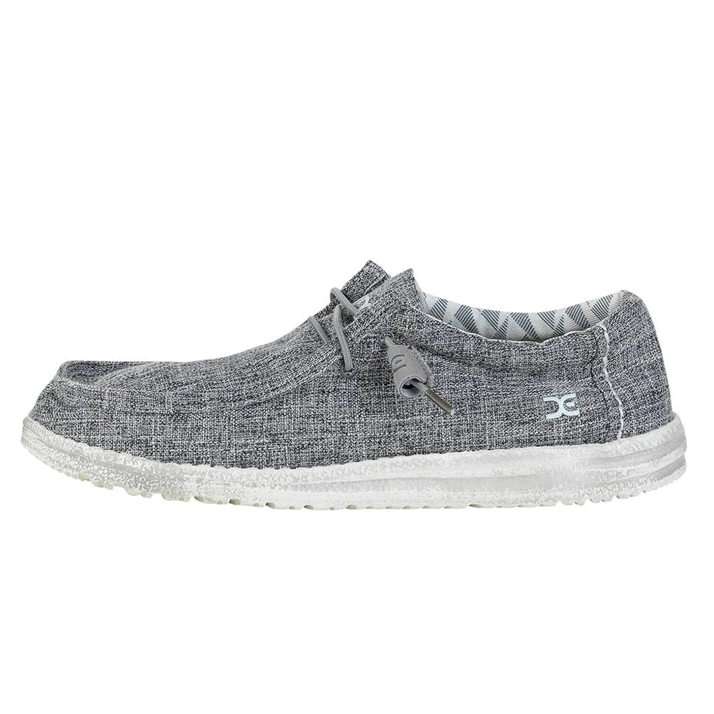 'Hey Dude' Men's Wally Linen - Iron Grey - Image 2