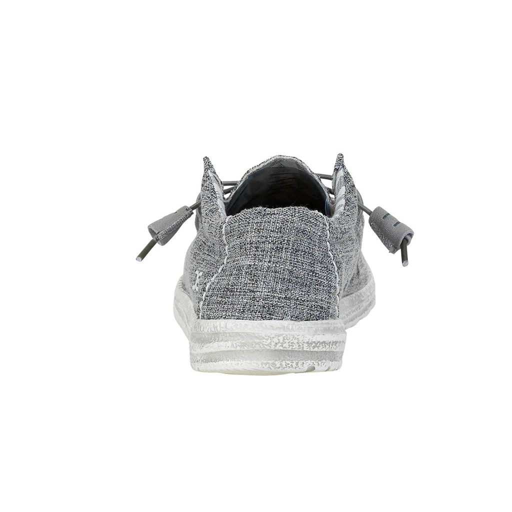 'Hey Dude' Men's Wally Linen - Iron Grey - Image 4