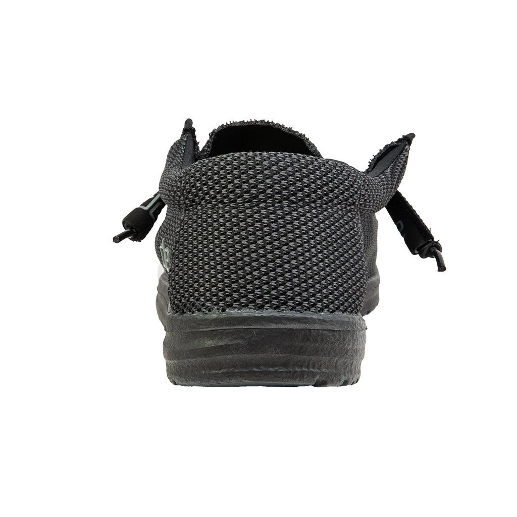 'Hey Dude' Men's Wally L Sox - Black - Image 4