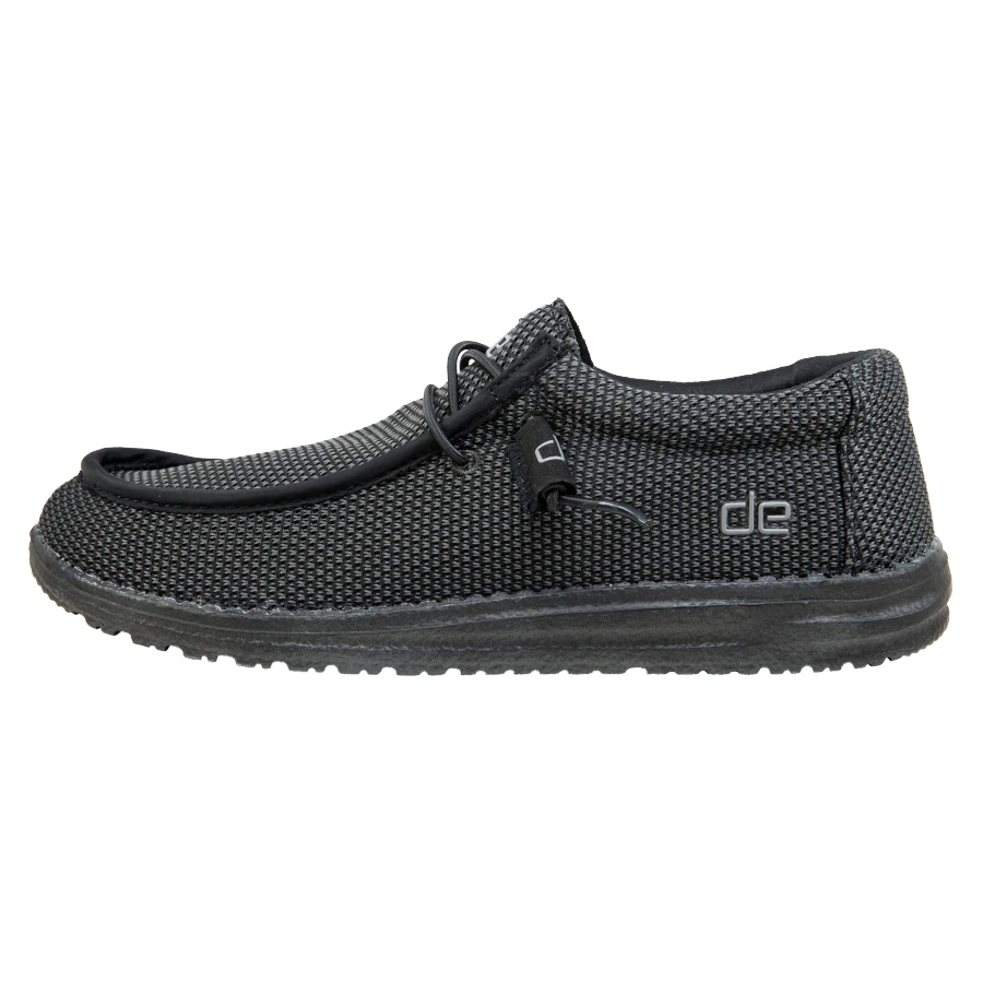 'Hey Dude' Men's Wally L Sox - Black - Image 6