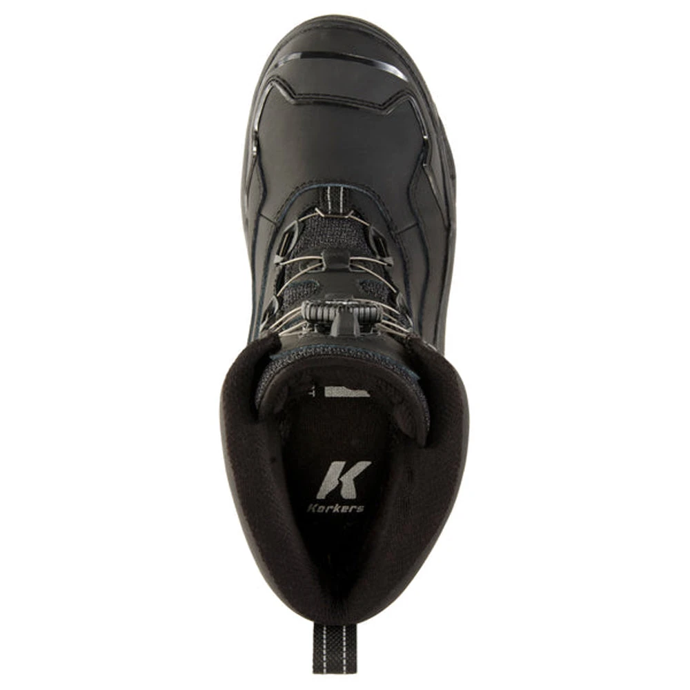 KORKER'S PRODUCTS, LLC 'Korkers' Men's Polar Vortex 600GR Snow/Ice Trec Soles - Black - Image 4