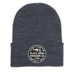 Howitzer Clothing 'Howitzer' Men's Arms Beanie - Charcoal Heather