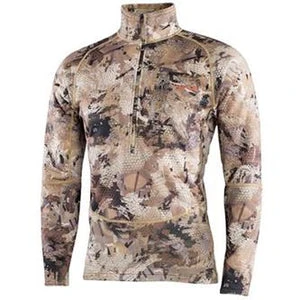 SITKA WEAR AND EQUIPMENT 'Sitka' Men's Grinder Half Zip T-Shirt - Waterfowl : Marsh
