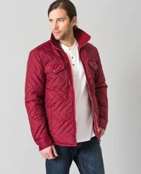 'Kimes Ranch' Men's Skink Jacket - Burgundy