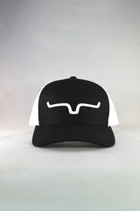 'Kimes Ranch' Men's Weekly Trucker Cap - Black / White